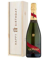 Mumm Cordon Rouge Champagne Birthday Gift