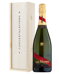 Mumm Cordon Rouge Champagne Congratulations Gift