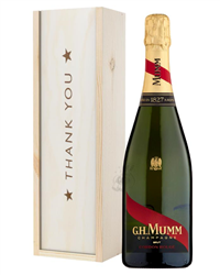 Mumm Cordon Rouge Champagne Thank You Gift