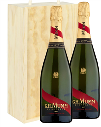 Mumm Two Bottle Champagne Gift in W...
