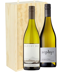 New Zealand Sauvignon Blanc Mixed Two Bottle Wine Gift