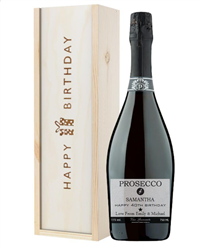 Personalised 40th Birthday Prosecco Gift