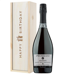 Personalised 80th Birthday Prosecco Gift
