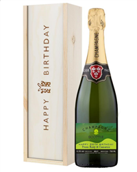 Personalised Champagne Birthday Gift For Golfers