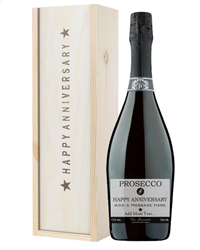 Personalised Prosecco Anniversary Gift