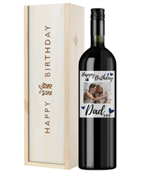 Red Wine Birthday Gift For Dad