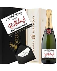 Personalised Signature Birthday Champagne