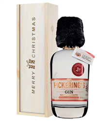 Pickerings Gin Christmas Gift In wooden Box