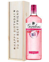 Pink Gin Birthday Gift For Best Friend