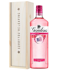 Pink Gin Sorry You Are Leaving Gift