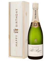 Pol Roger Champagne Birthday Gift