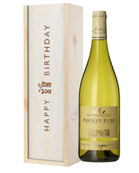 Pouilly Fume White Wine Birthday Gift