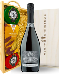 Prosecco and Cheese Christmas Hamper