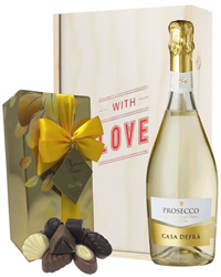 Prosecco & Chocolates Spumante Valentines Gift