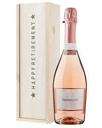 Prosecco Rose Retirement Gift