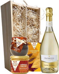 Prosecco Sparkling Wine and Pate Gift