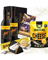 Red Wine and Chocolate Gift Set – Yellow Tail Shiraz Hamper