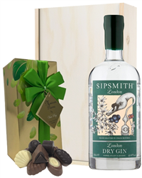 Sipsmith Gin and Chocolates Gift Set