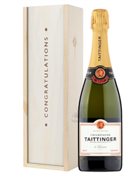 Taittinger Brut Champagne Congratulations Gift