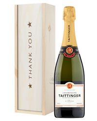 Taittinger Brut Champagne Thank You Gift