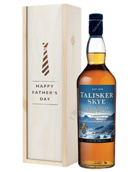 Talisker Skye Single Malt Whisky Fathers Day Gift In Wooden Box