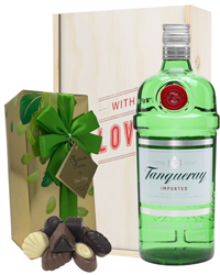 Tanqueray Gin And Chocolates Valentines Gift