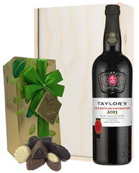 Taylors LBV Port and Chocolates Gift Set