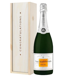 Veuve Clicquot Demi Sec Champagne Congratulations Gift
