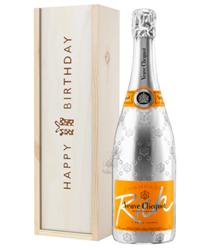 Veuve Clicquot Rich Champagne Birthday Gift