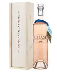 Williams Chase Rose Wine Congratulations Gift