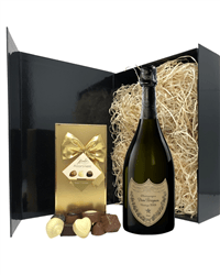 Dom Perignon Champagne and Chocolate Gift Set