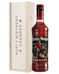 Dark Rum Birthday Gift For Grandad