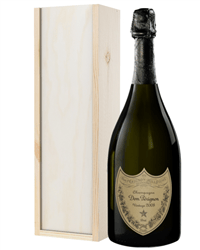 Dom Perignon Champagne Gift in Wooden Box