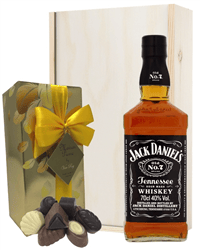 Jack Daniels And Chocolates Gift Set