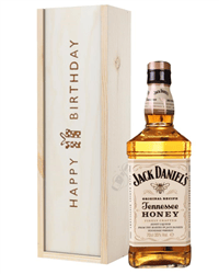Jack Daniels Honey Whiskey Birthday Gift