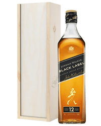Johnnie Walker Black Label Blended Scotch Whisky Gift