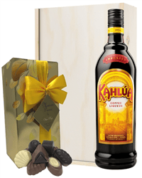 Kahlua Liqeuer And Chocolates Gift Set