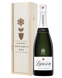 Lanson White Label Champagne Mothers Day Gift