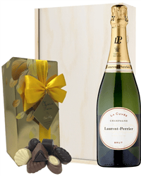 Laurent Perrier Champagne and Chocolate Gift Set