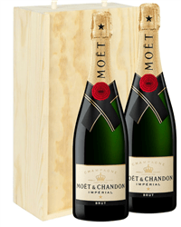 Moet & Chandon Two Bottle Champagne Gift