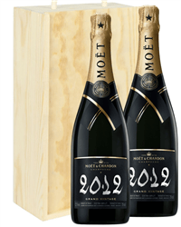Moet & Chandon Vintage Two Bottle Champagne Gift