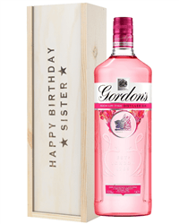 Pink Gin Birthday Gift For Sister