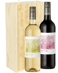 South African Mixed Two Bottle Wine Gift