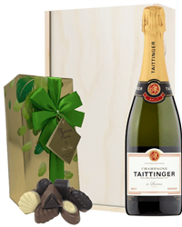 Taittinger Champagne and Chocolate Gift Set