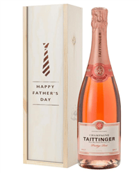 Taittinger Rose Champagne Fathers Day Gift