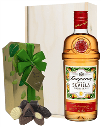 Lime Flavoured Gin And Chocolates Gift Set