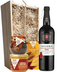 Taylors Late Bottled Vintage Port and Pate