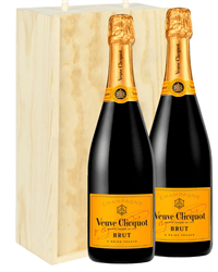 Veuve Clicquot Two Bottle Champagne Gift