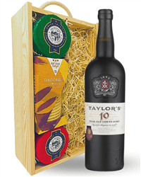 Vintage Port and Cheese Hamper