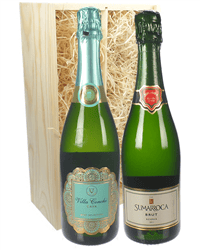 Cava Mixed Two Bottle Wine Gift